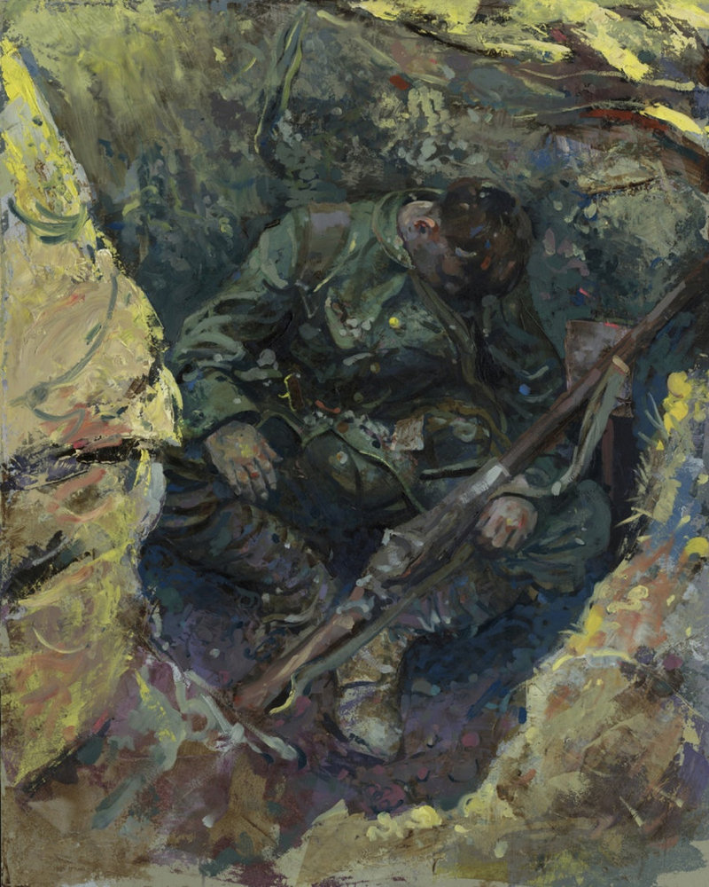 800x1000 Belleau Wood By George Pratt - Belleau Wood Painting