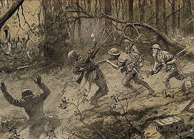 625x450 Battle Of Belleau Wood Padre Steve's World Resist The Beginning - Belleau Wood Painting
