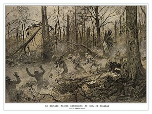 300x226 Battle Of Belleau Wood - Belleau Wood Painting