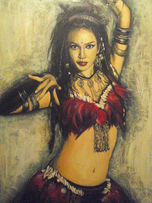 525x700 Pin By Debi Lanier On Paintings Amp Digital Art Belly Dancers - Belly Dancer Painting
