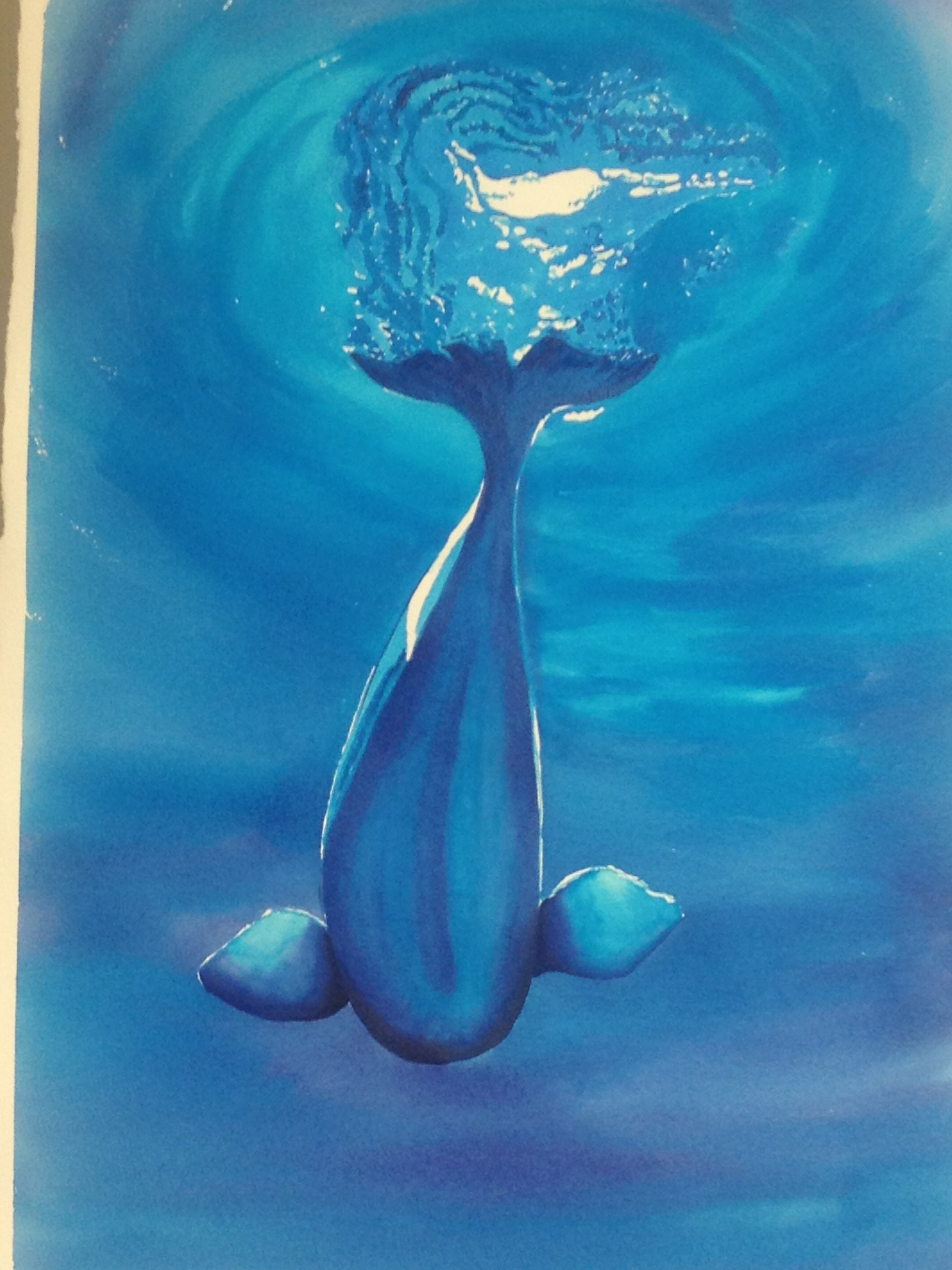 2448x3264 What Are The In Watercolor Supplies Joyful Arts Studio - Beluga Whale Painting