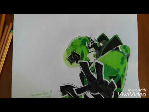 480x360 Speed Painting Ben 10 Omniverse Atomic X Transformation. - Ben 10 Painting