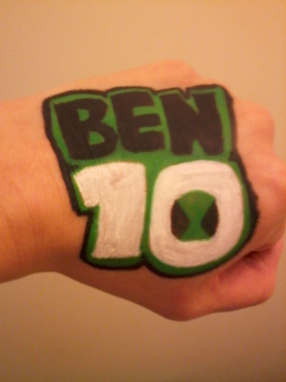 1200x1600 Ben 10 Neon Fairy Face Painting Amp Craft - Ben 10 Painting