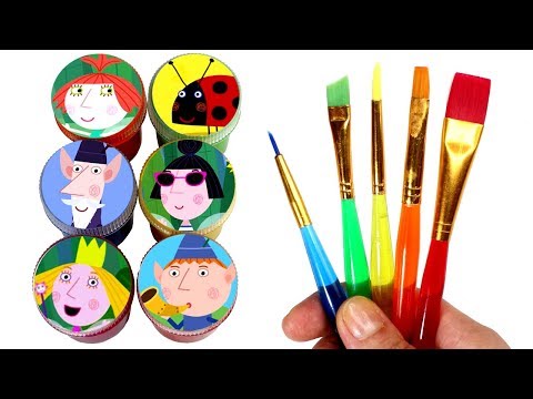 480x360 Ben And Holly Drawing Amp Painting Learn Colors With Ben Elf - Ben And Holly Painting