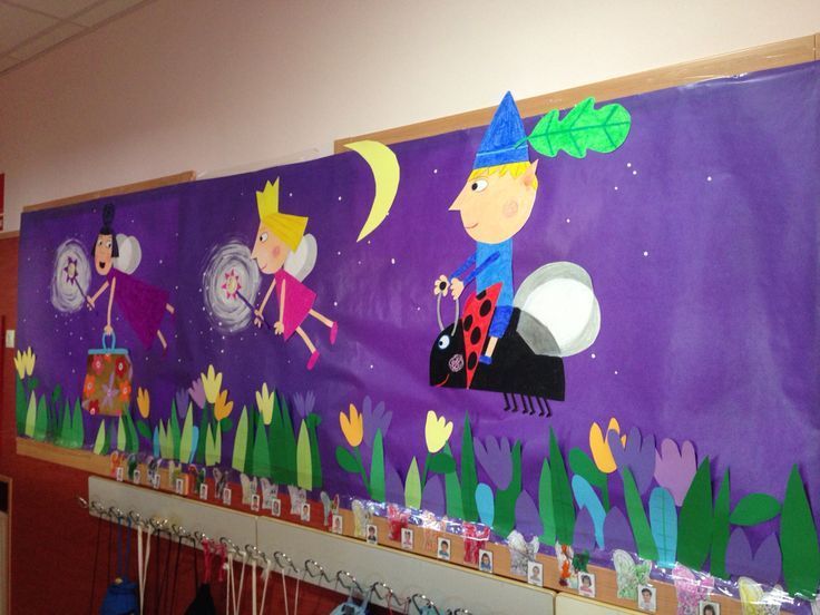 736x552 Mural Ben Y Holly Birthday Ideas Birthdays - Ben And Holly Painting