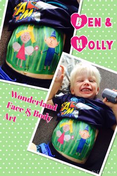 236x354 Peppa Pig Paint Face Painting Peppa Pig Painting - Ben And Holly Painting