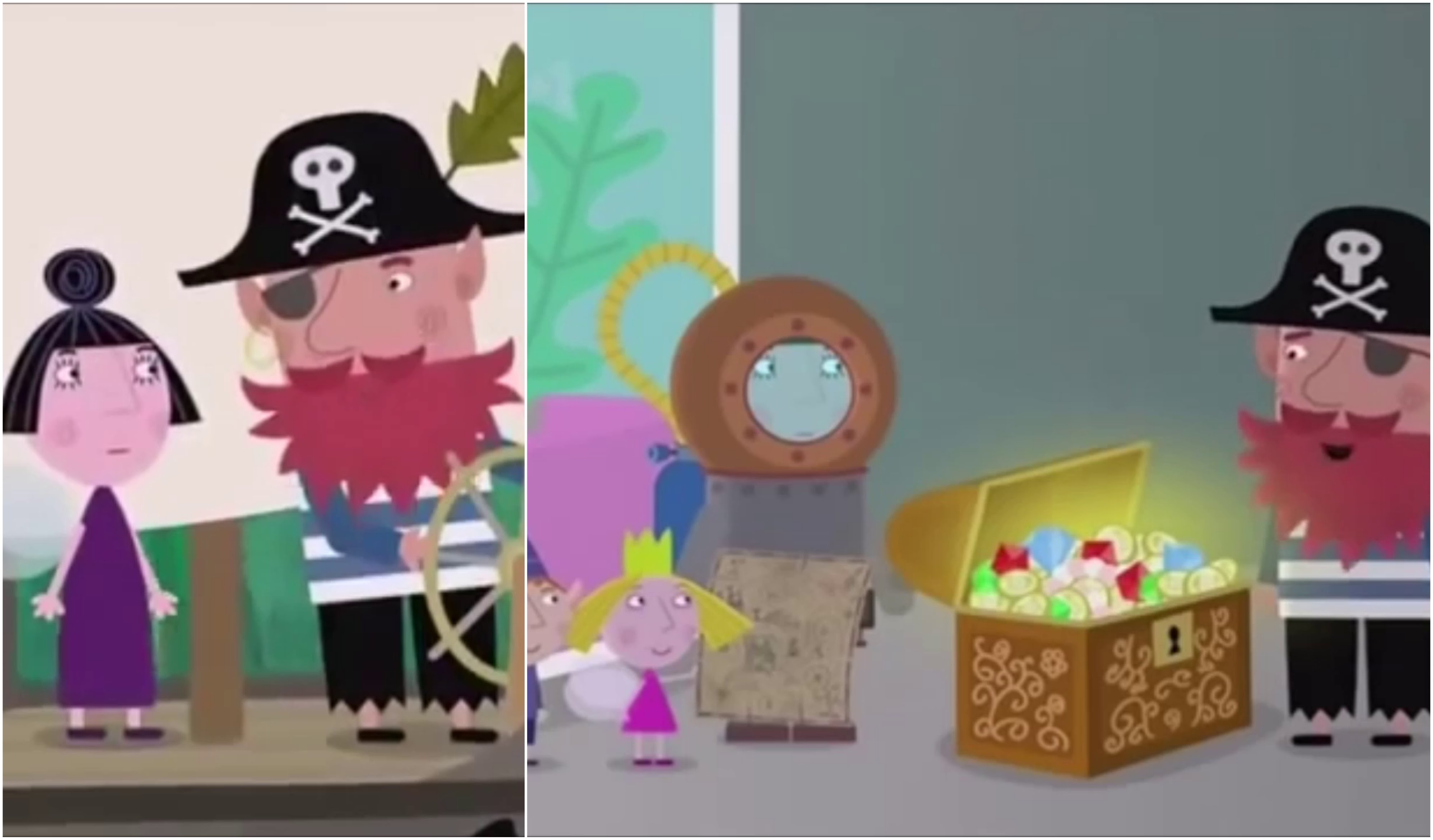 3992x2340 Ben And Holly Amp Peppa Pig Comp 5 - Ben And Holly Painting