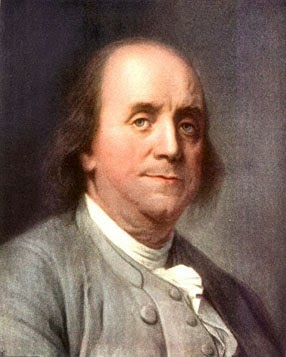 286x357 Hidden New Jersey All About The Benjamins Franklin's New Jersey - Ben Franklin Painting