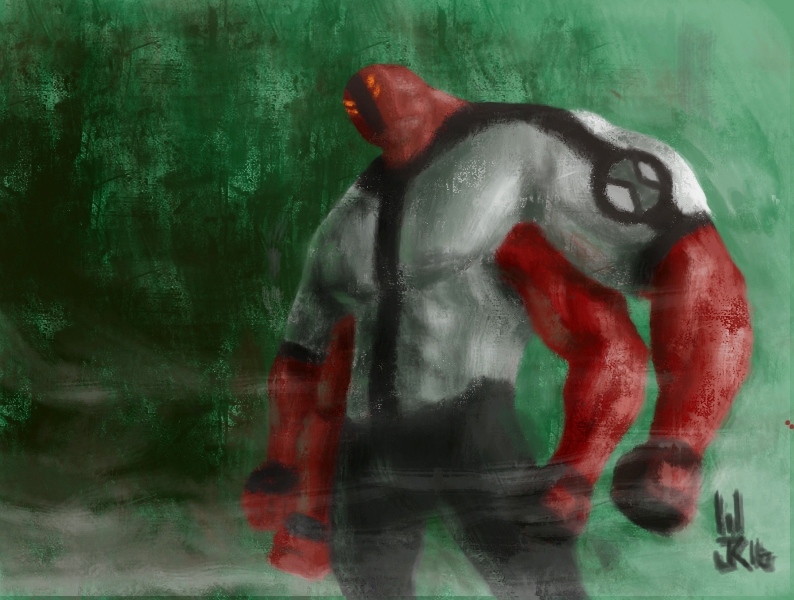 794x600 Ben 10 Badass By Wilton03 - Ben Ten Painting