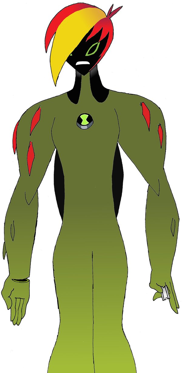 600x1225 Ben 10 Ultimate Emo By Tophphan - Ben Ten Painting