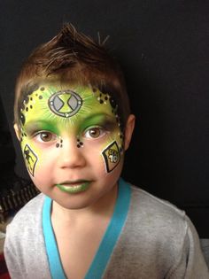 236x315 Ben 10 Face Paint For Boys Boys Face Painting Ben - Ben Ten Painting