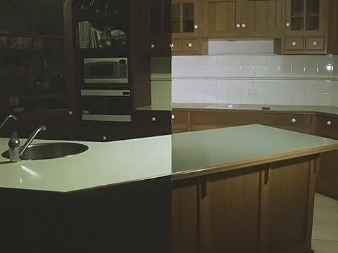 480x360 Painting My Kitchen Bench White Rustoleum Countertop - Benchtop Painting