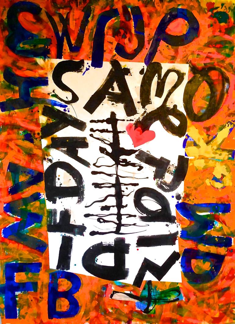 770x1063 Saatchi Art Same Paint Dif Day. Painting By Brett Bender - Bender Painting