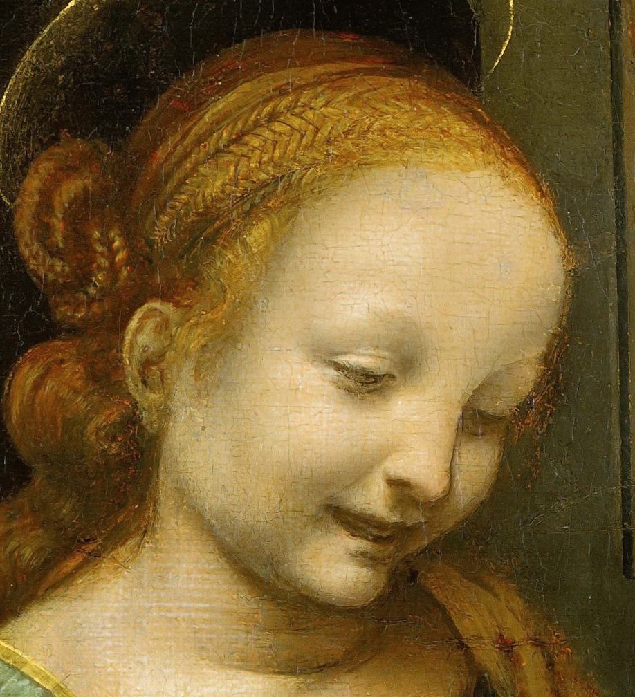 918x1008 Leonardo Da Vinci Benois Madonna Leonardo Madonna - Benois Madonna Painting