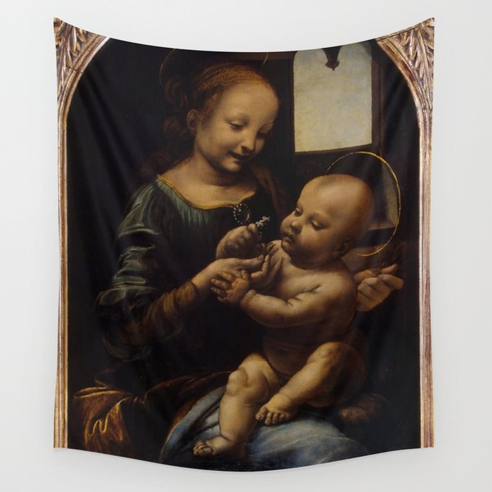 700x700 Leonardo Da Vinci Madonna And The Child (The Benois Madonna - Benois Madonna Painting