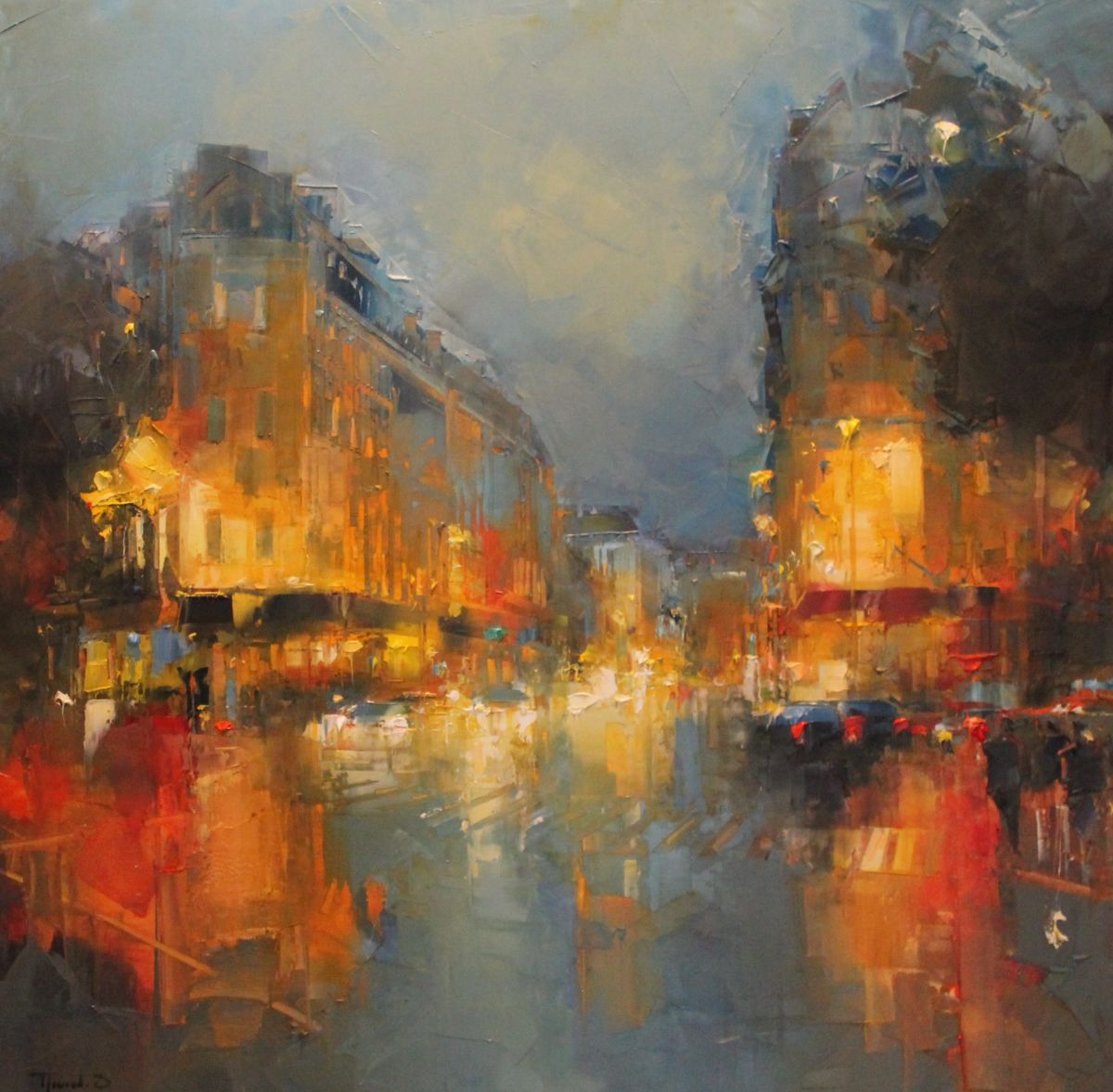 1200x1177 Paris (Benoit Havard) - Benoit Painting