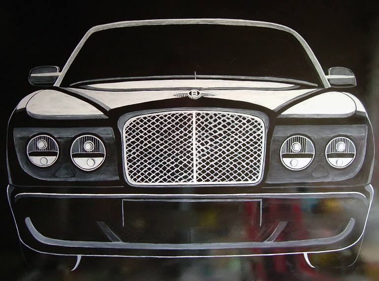 770x572 Saatchi Art Bentley Painting By Elizabeth Simpson - Bentley Painting