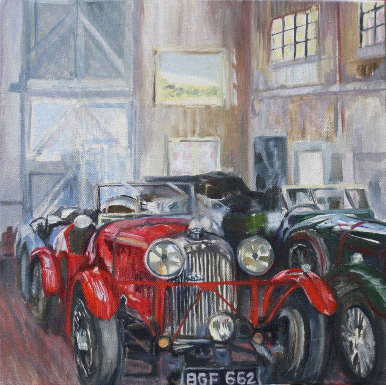 770x769 Saatchi Art Lagonda 45 - Bentley Painting