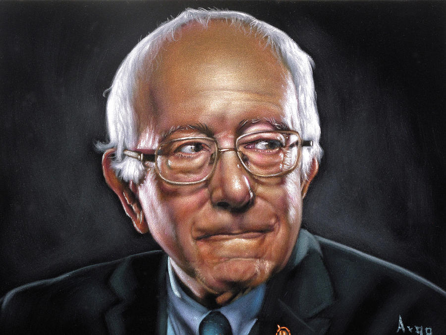 900x675 Bernie Sanders Painting By Alfredo Rodriguez Argo - Bernie Sanders Painting