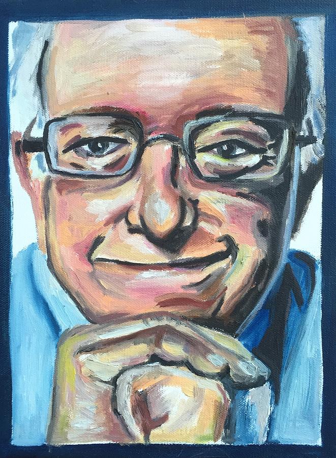 661x900 Bernie Sanders Painting By Emily Hart - Bernie Sanders Painting