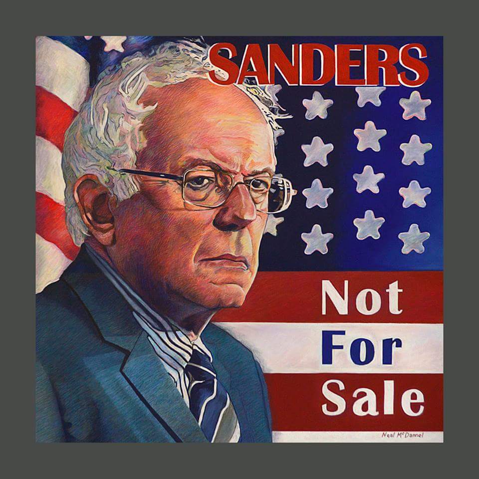 960x960 The Revolution Continues Why Bernie Sanders Will Win - Bernie Sanders Painting