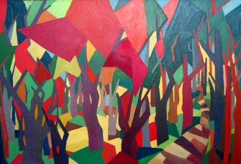 800x546 Modernist Painting - Bernstein Painting