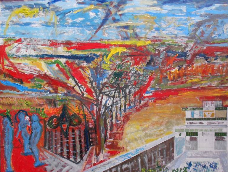 770x579 Saatchi Art Untitled 0030 Painting By Derek Bernstein - Bernstein Painting