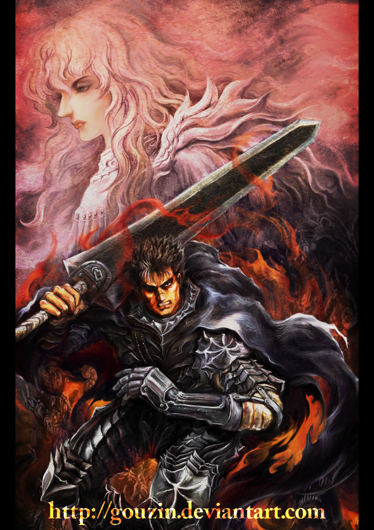 752x1064 Berserk By Gouzin - Berserk Painting