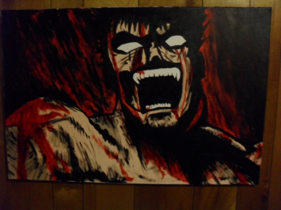 900x675 Berserk Painting By Branbot - Berserk Painting