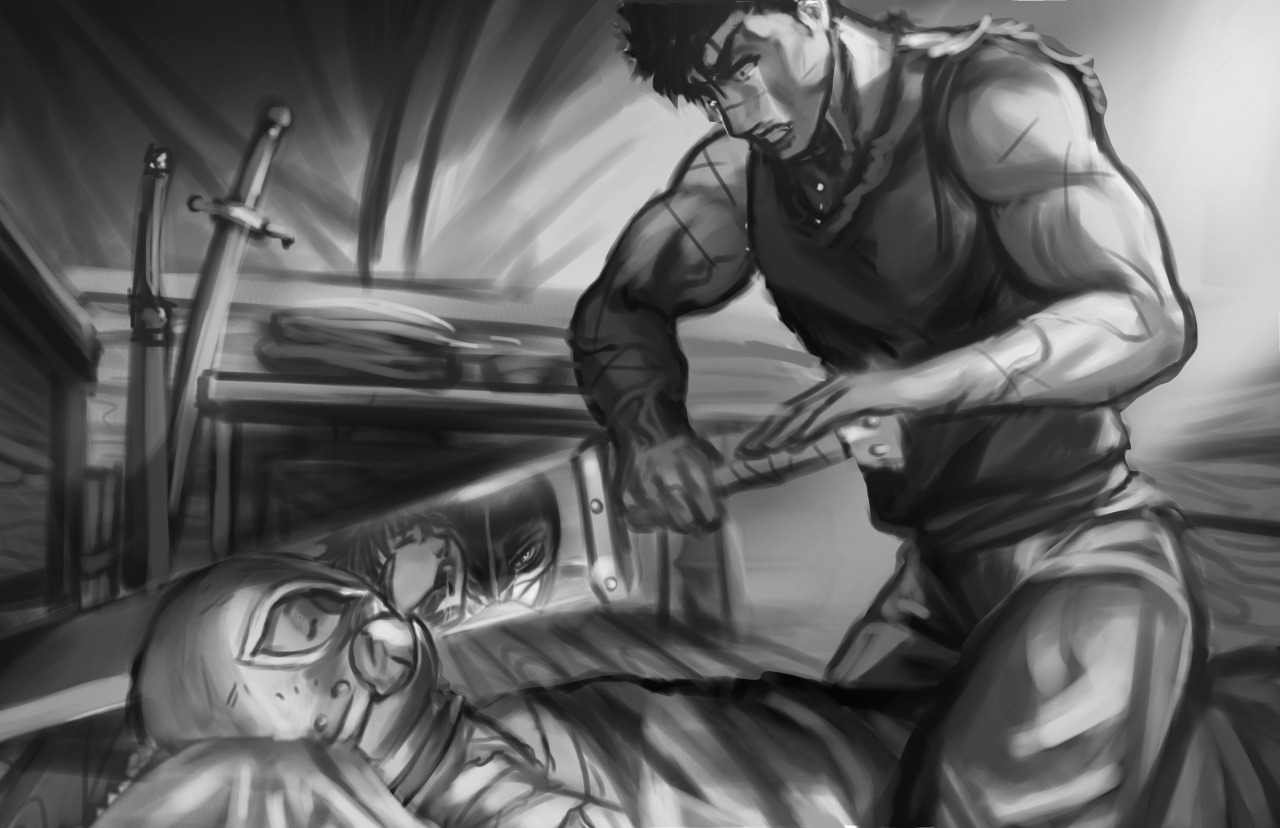 1280x828 Ericmartindood Alrighty, So The Next Painting Will Be A Berserk - Berserk Painting