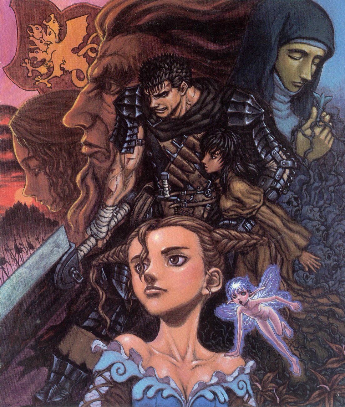 1103x1300 What Are Your Favorite Paintings By Miura - Berserk Painting