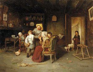 300x232 Charles Bertrand D'Entraygues Reproductions For Sale 1st Art Gallery - Bertrand Painting