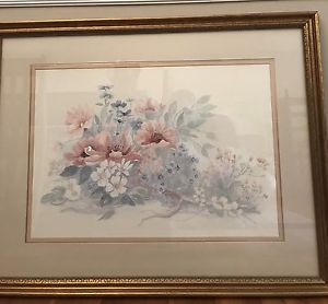 300x278 Mary Bertrand Large Fine Art Floral Print Signed Numbered - Bertrand Painting