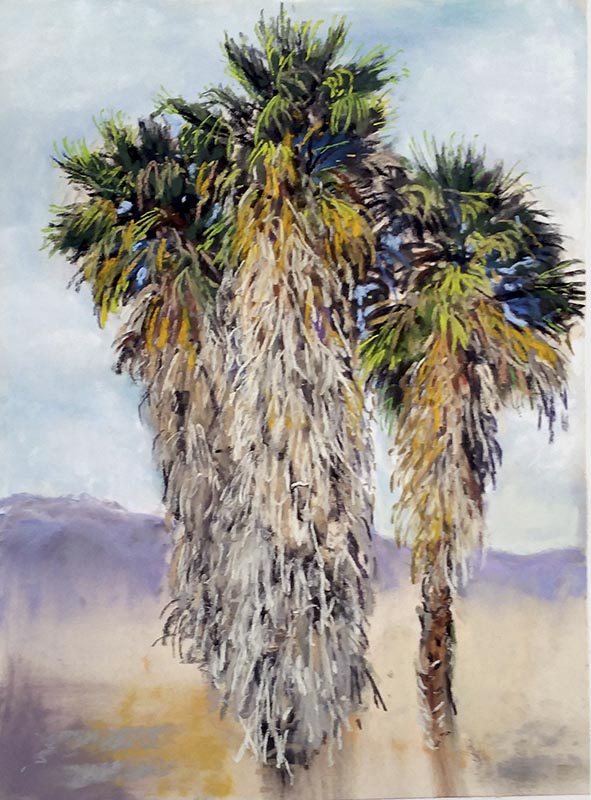 591x800 California And International Landscape Paintings In Pastel - Berts Painting