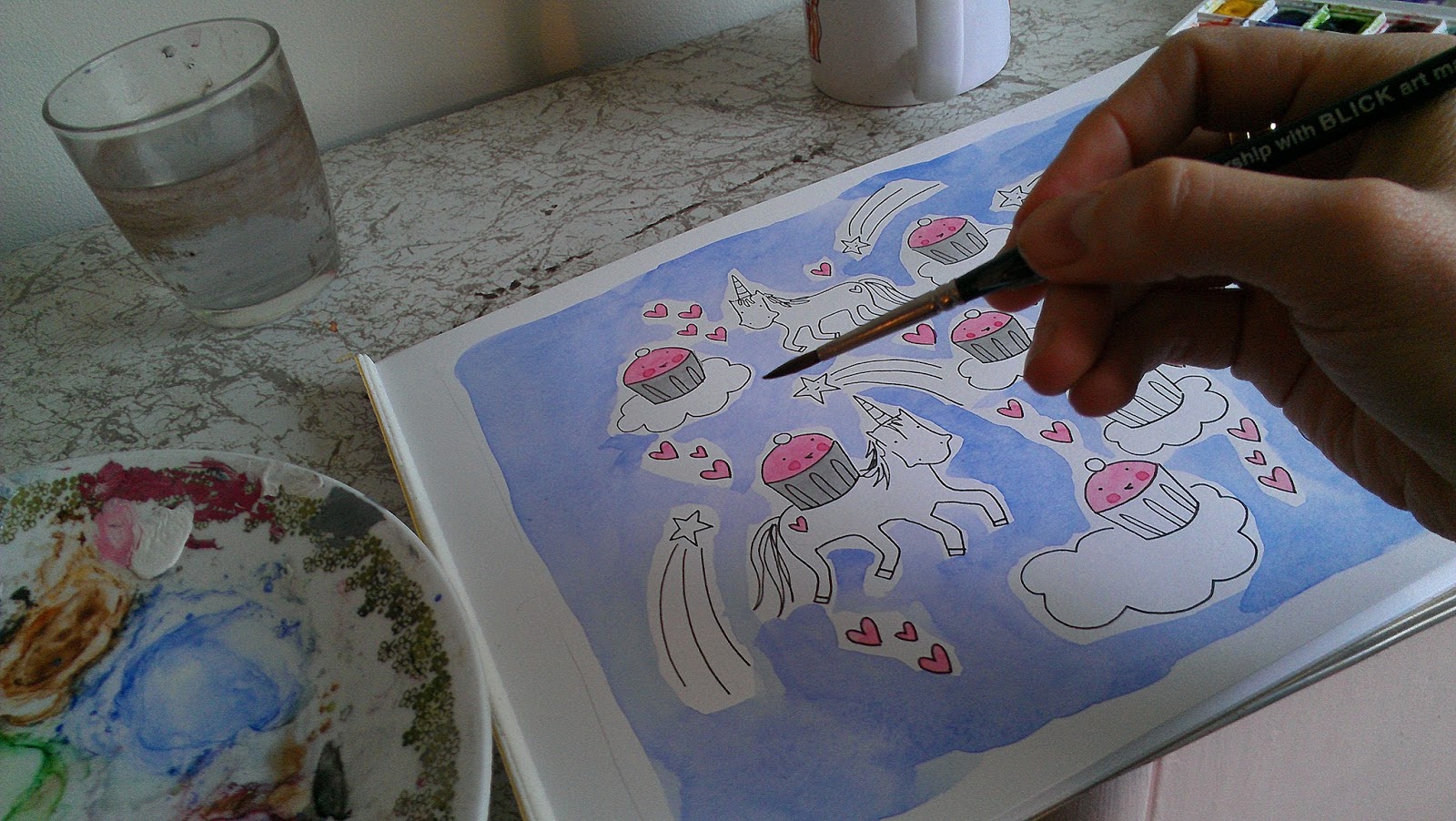 1600x902 I'Ll Pluck Those Stars And Give Them To You - Best Board For Watercolor Painting