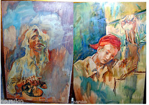 300x212 Reduced Russell Hoban Paintings 1960 Times Mag Catcher - Best Buy Painting