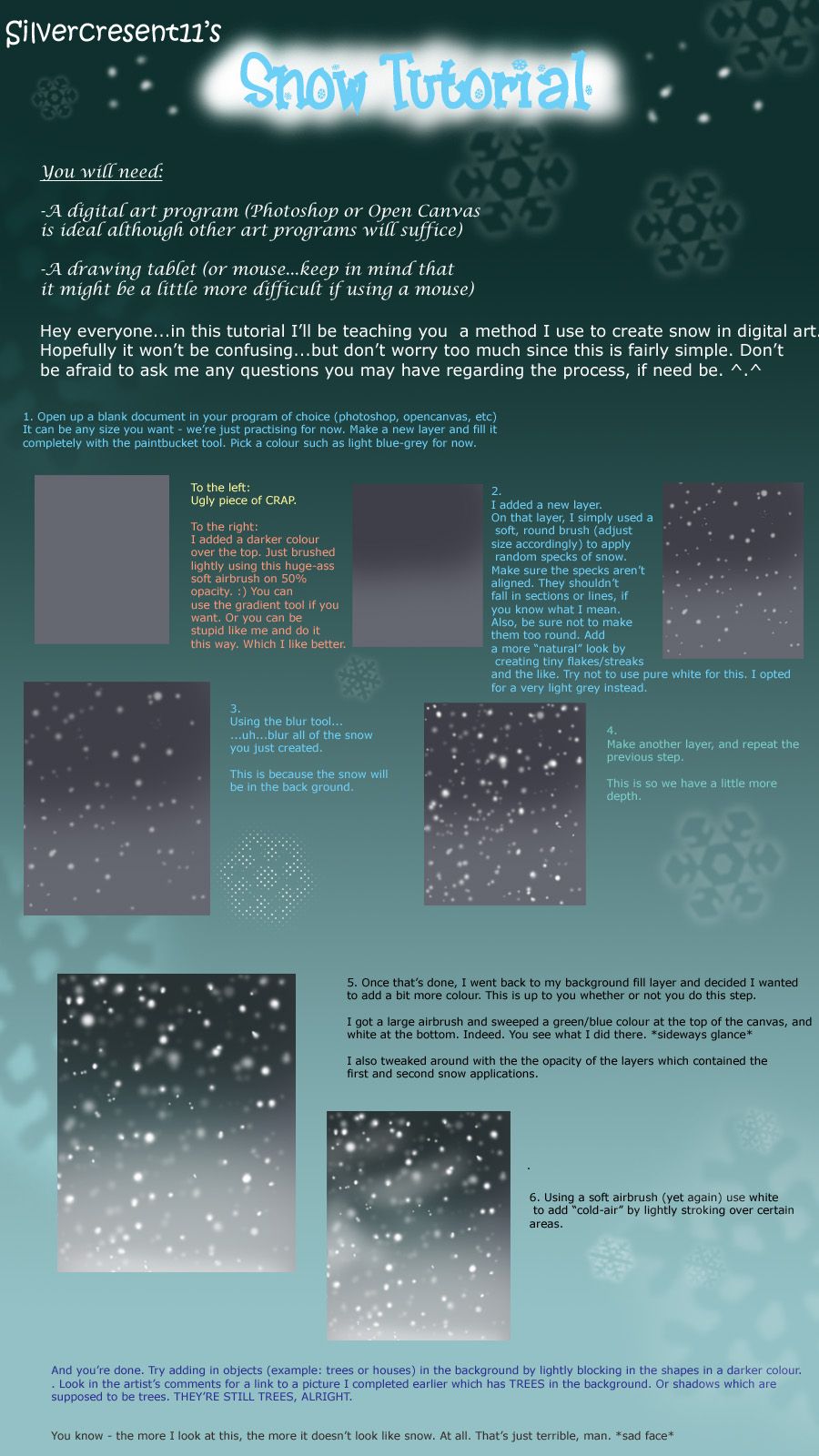 900x1600 Photoshop Digital Painting Tutorial How To Create Snow Winter - Best Canvas Size For Digital Painting