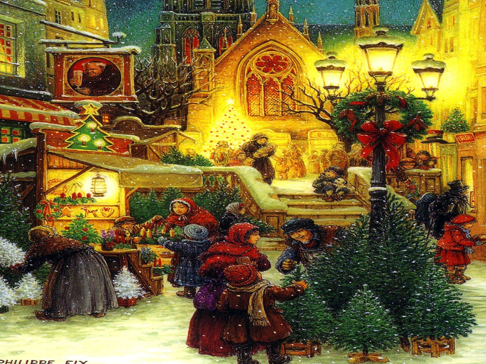 1600x1200 Drawing Amp Painting Christmas, Picture Nr. 38360 - Best Christmas Painting