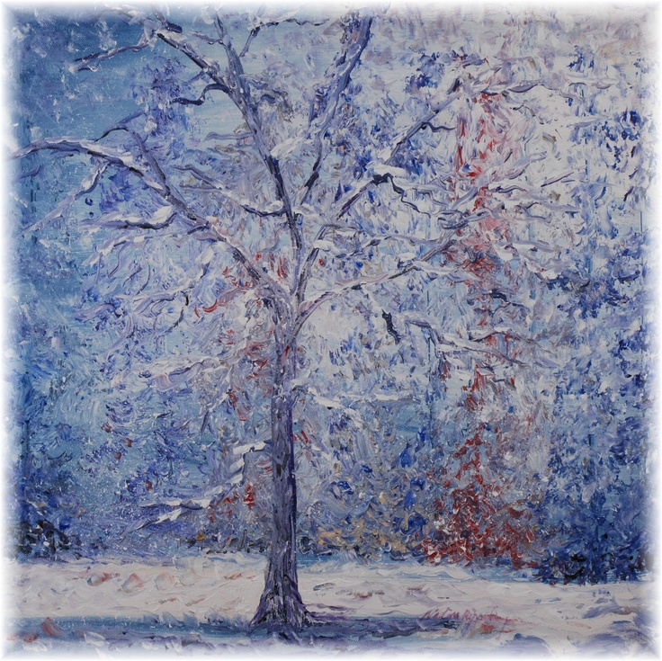 736x735 The 10 Best Christmas Paintings By Nadine Rippelmeyer Images - Best Christmas Painting