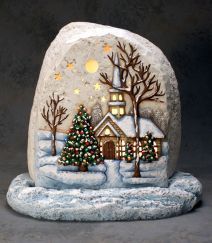 212x243 54 Easy Diy Christmas Craft Painted Rock Ideas Craft Paint, Diy - Best Christmas Painting