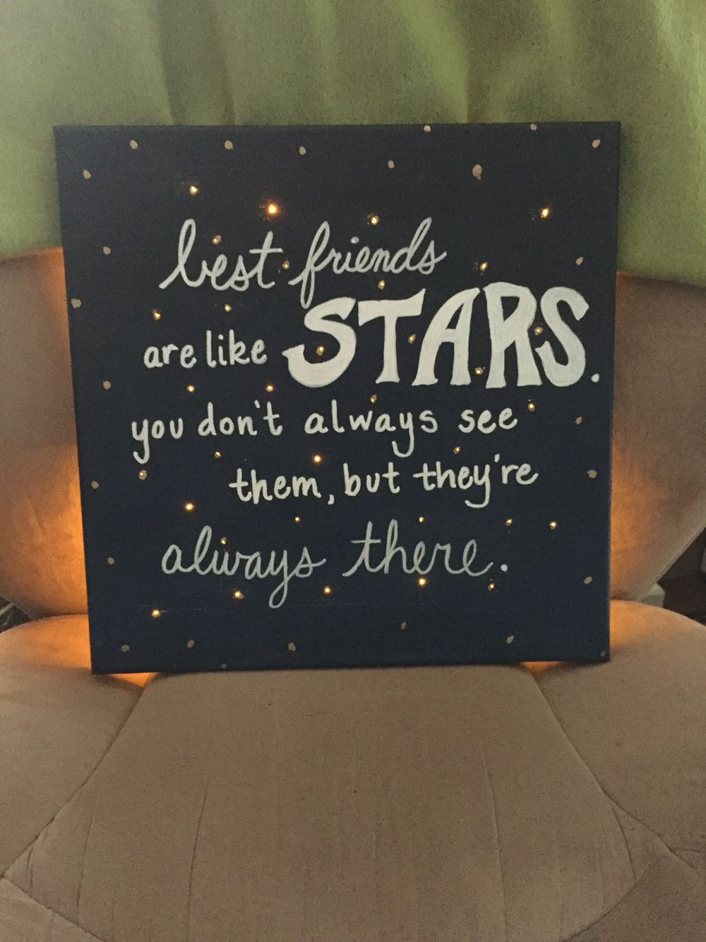 1000x1334 Painting Letters On Canvas Elegant Made This Sign For My Best - Best Friend Painting