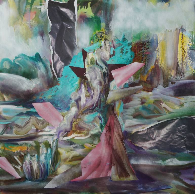 770x766 Saatchi Art Our Best Friend Painting By Jade Fenu - Best Friend Painting