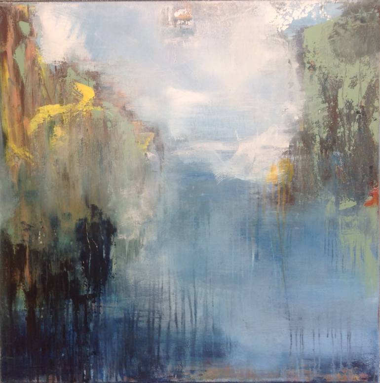 770x776 Saatchi Art Rain Forest (Featured) (Best Of June 2017) Painting - Best Painting