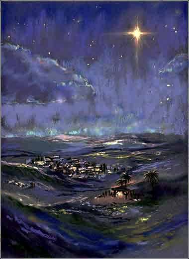 380x522 Star Of Bethlehem Painting Guess What!! My Dad Has Found Out That - Bethlehem Painting