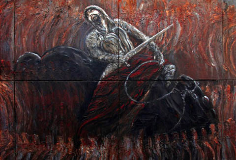 480x326 Georg Meyer Wiel Painting The Betrayal - Betrayal Painting