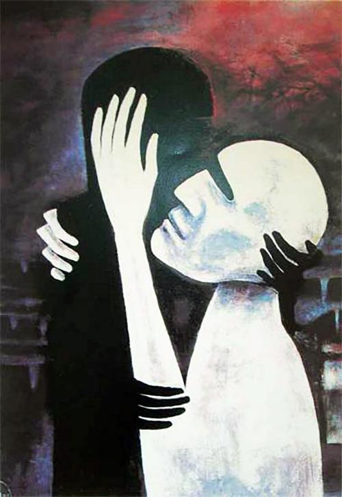 500x726 The Betrayal In The Garden By David Boyd - Betrayal Painting