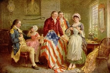 449x300 Betsy Ross Flag Facts - Betsy Ross Flag Painting