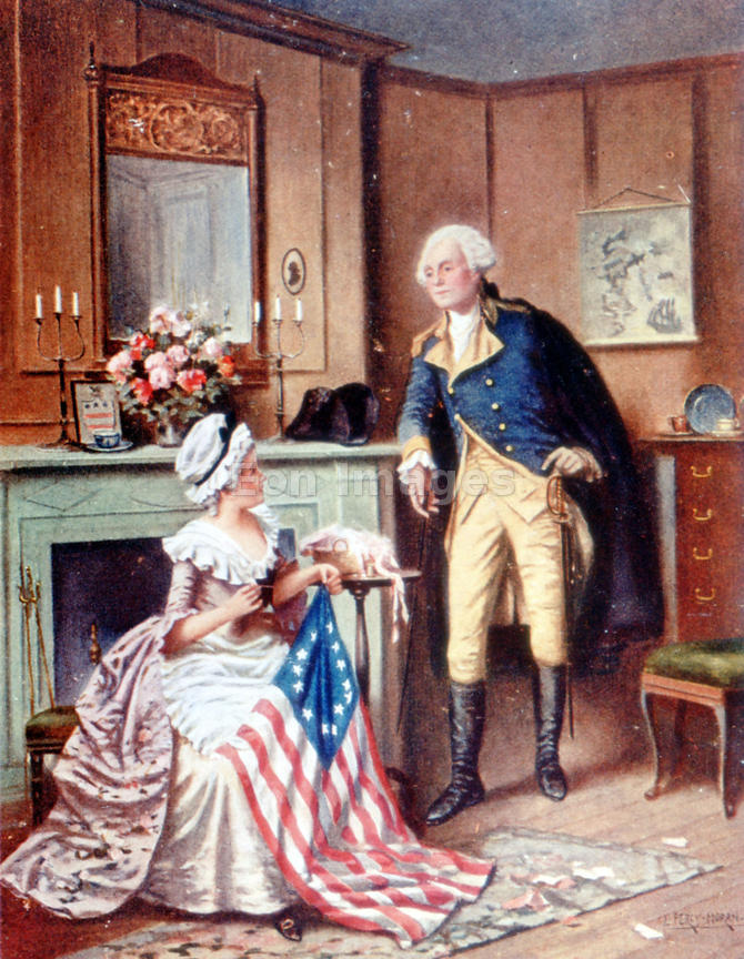 Betsy Ross Flag Painting At Explore Collection Of