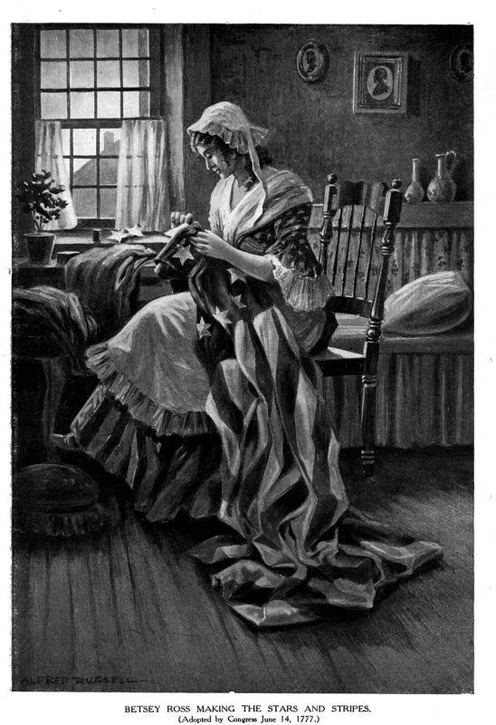 548x800 Betsy Ross Spydersden - Betsy Ross Painting
