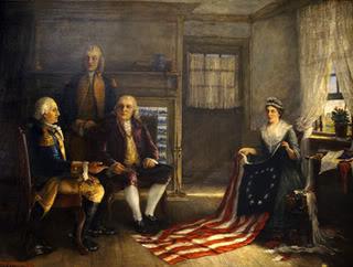 320x242 Betsy Ross History Of American Women - Betsy Ross Painting